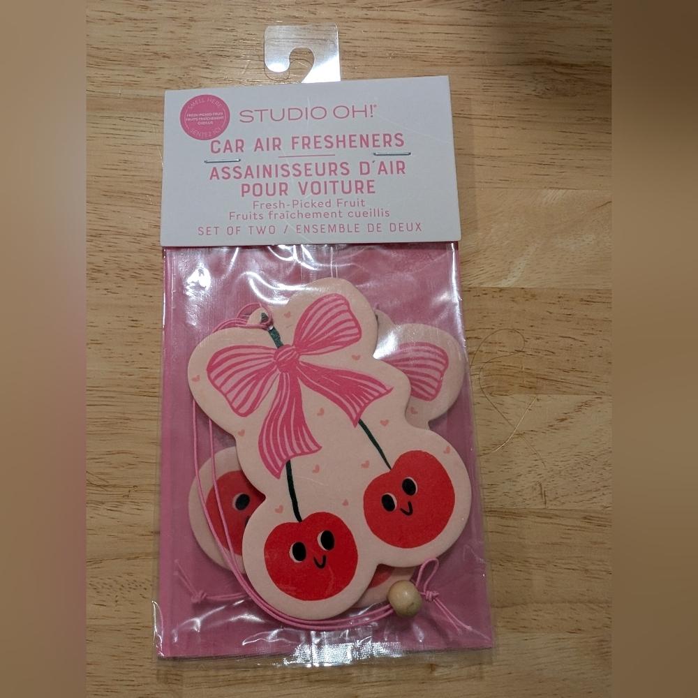 Studio Oh! Cherry Car Air Fresheners